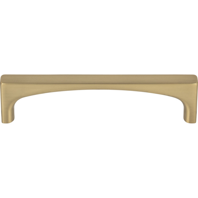Honey Bronze Modern Bar Handle with Mounting Hardware