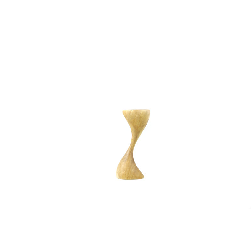 Mango Wood Tabletop Candlestick