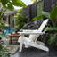 Chaise pliante en bois avec porte-gobelets-857915796