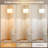 Adjustable Brightness & Color Temperature Floor Lamp With Remote Control, Rotating Lampshade, Magnetic Remote & Timer Function, Easy Installation-801667988-801667987