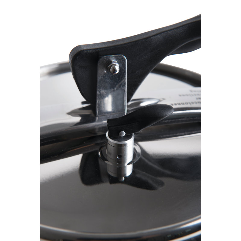 Excelsa Professional Stainless Steel Pressure Cooker, 28 cm H x 22 cm W x 22 cm D