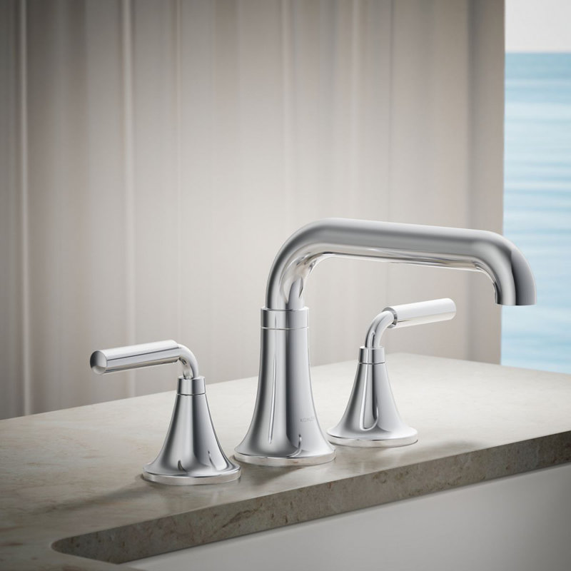 Tone Bath Faucet Trim, Polished Chrome