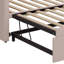 Lit de jour simple avec lit gigogne allongé-1045098383