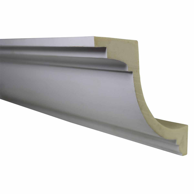 Moulure couronnée H 5 po x l 1/2 po x P 5 po