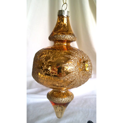 6'' Glass Finial Ornament