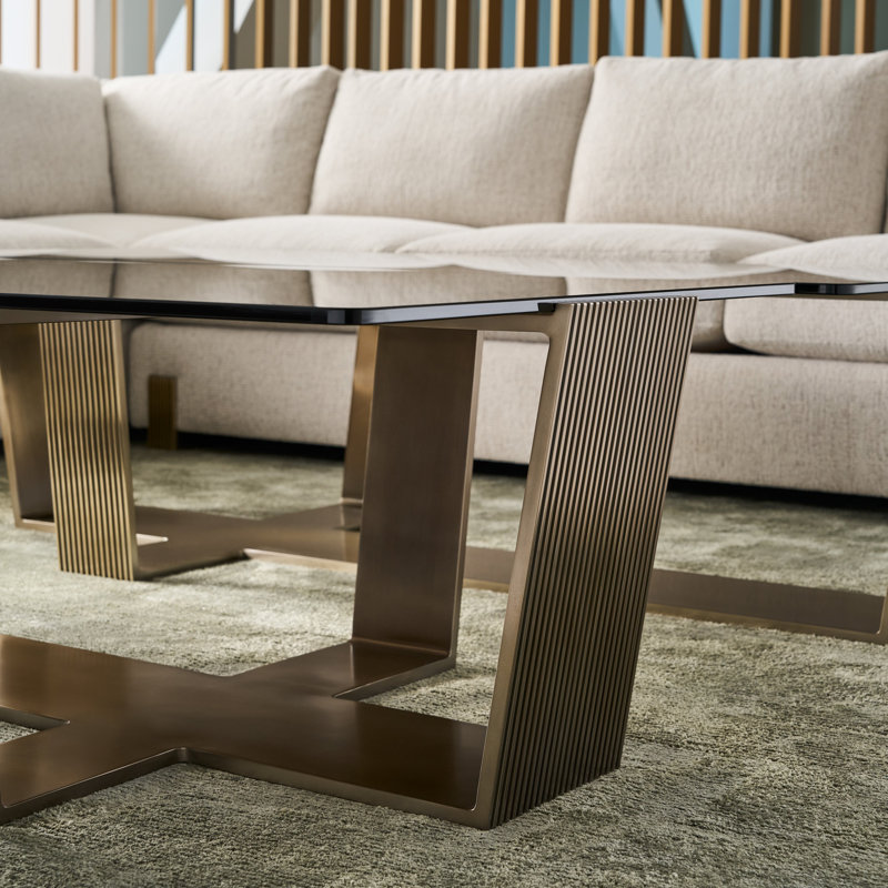 Caracole Glass Cocktail Table