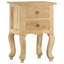 Delavan 40cm W Solid Wood Bedside Table