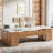 85.8-Inch L-Shaped Executive Desk-1737358827