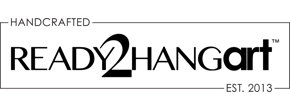 Ready2hangart Logo