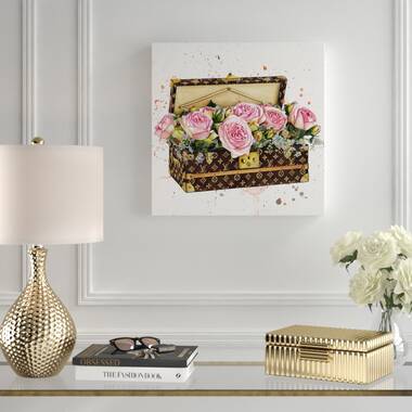House of Hampton® Doll Memories - Trunk Full Of Flowers Framed by Oliver  Gal Graphic Art & Reviews