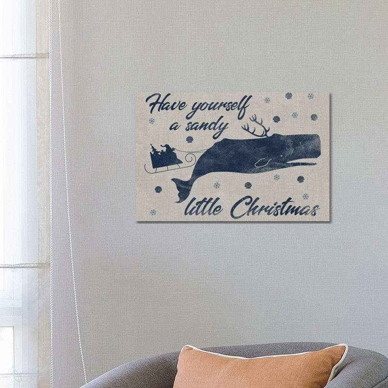 Sandy Christmas I by Marcus Prime - Wrapped Canvas Gallery-Wrapped Canvas Giclée, 45.72cm H x 66.04cm W x 1.9cm D