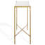 Isabellina Metal And Marble Console Table-873308532