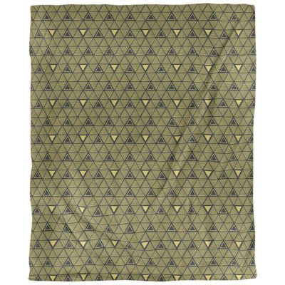 Tissu triangles tissé à la main