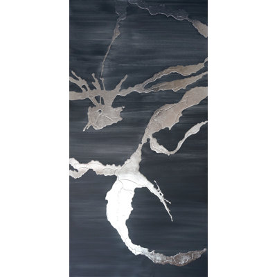 Silver Silhouette II Print by Beverly Fuller