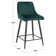 Hallberg Upholstered Counter Stool with Metal Frame