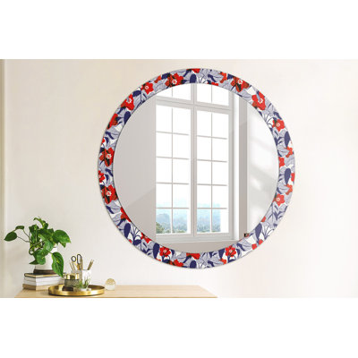 Huldar Glass Flat Wall Mirror