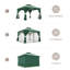 Pavillon de jardin en acier-130854331-130854333