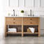 Ensemble de meuble-lavabo double 60 po