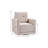 29.55" Wide Stylish Soft Chenille Swivel Accent Chair With Storage Seat-841191507