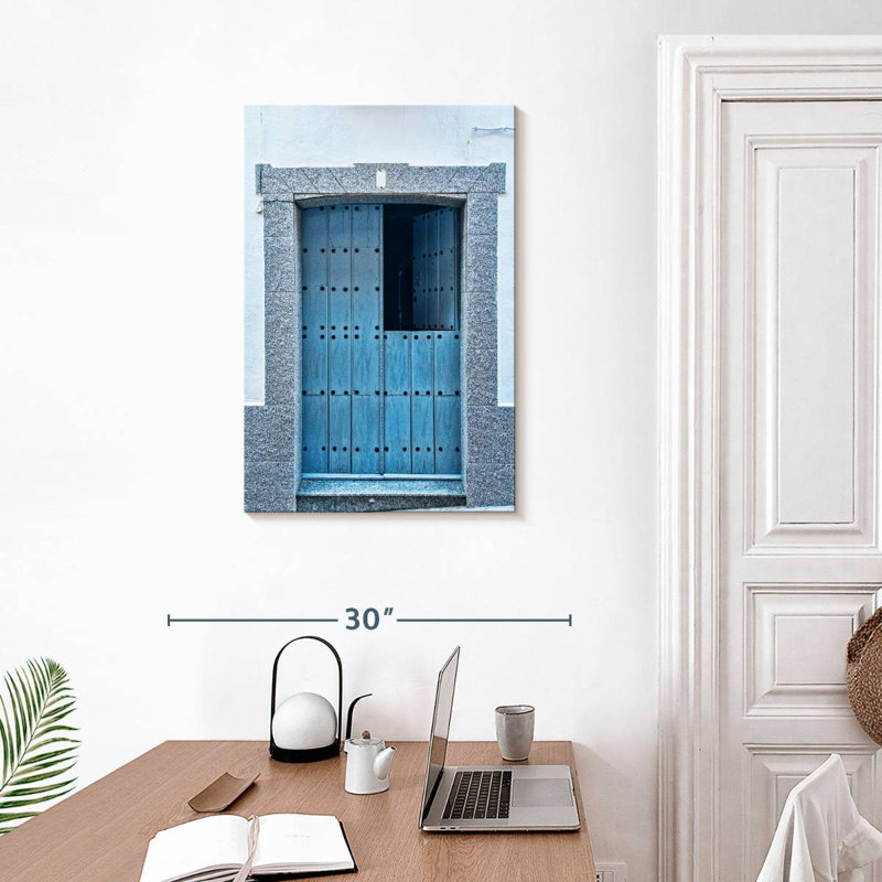 Lilie Blue Dutch Door, 30" H x 20" W