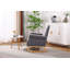 Chaise berçante en velours Jeffren-1304372248