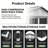 Garden Storage Shed With Sliding Door, 4 Windows