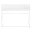 Bureau d'ordinateur, bureau personnel, ordinateur portable, tablettes de rangement, L 48 po, travail, stratifié, métal-47694222-47694212