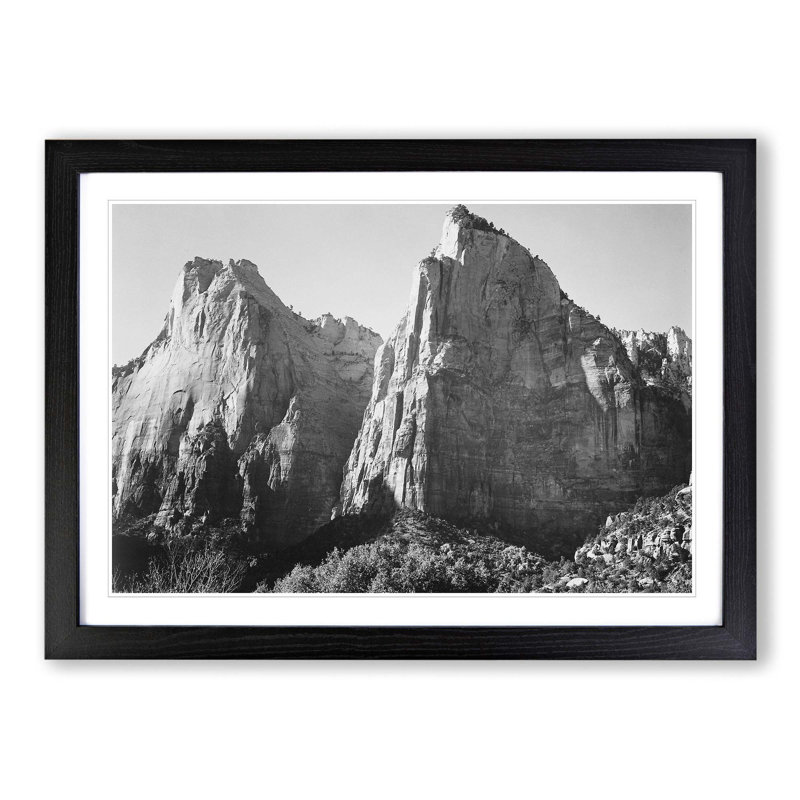 Ansel Adams - Single Picture Frame Print, Black