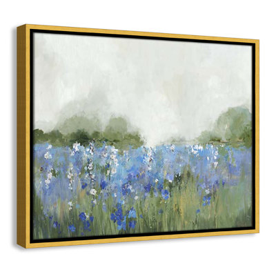 Meadows Bluebels Field "Meadows Bluebells Field" Print