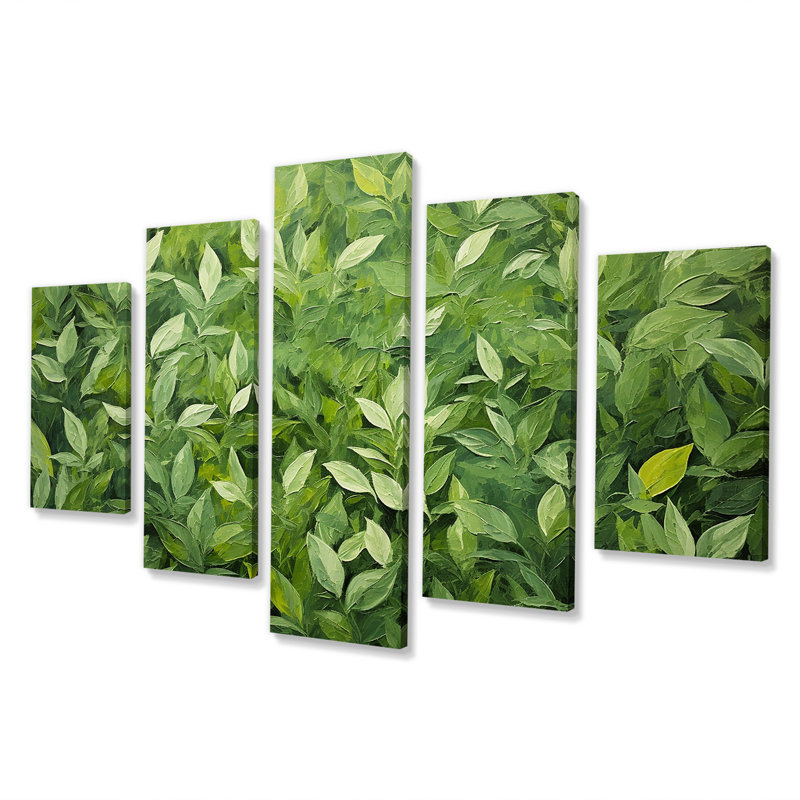 Herbes Origan teintes IV - Herbes, art mural multi-panneaux