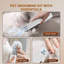 Nécessaire de toilettage pour chien avec 7 outils Teendow, tasse à poussière de 2 L, tondeuse pour animaux de compagnie et meuleuse à ongles, 3 modes d'aspiration, aspirateur de toilettage pour animaux à faible bruit, brun