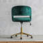Fairmont Park Araceli Velvet Office Chair-1380115706-1380131716