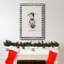 Jingle Cow - impression sur toile tendue-2009804507