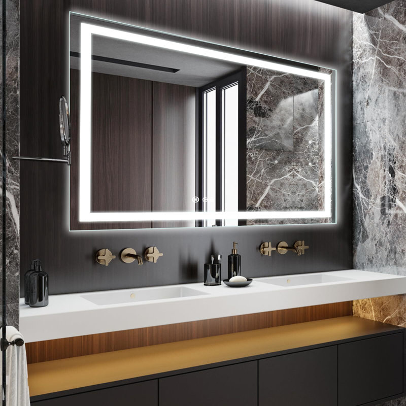 Gulesta Rectangle Wall Mirror, 60" x 36"