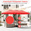 Parasol pour terrasse double 15 pi-865996657