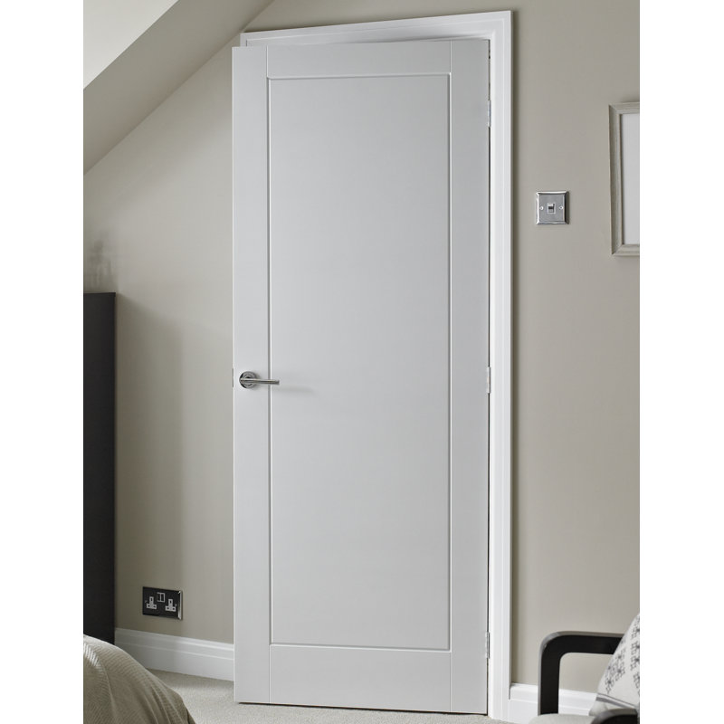 Internal Door Primed, 198.1cm Hx 53.3cm W x  3.5cm D