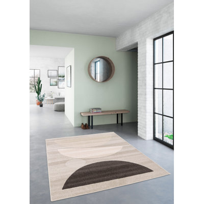 Rectangle Geometric Shapes Area Rug