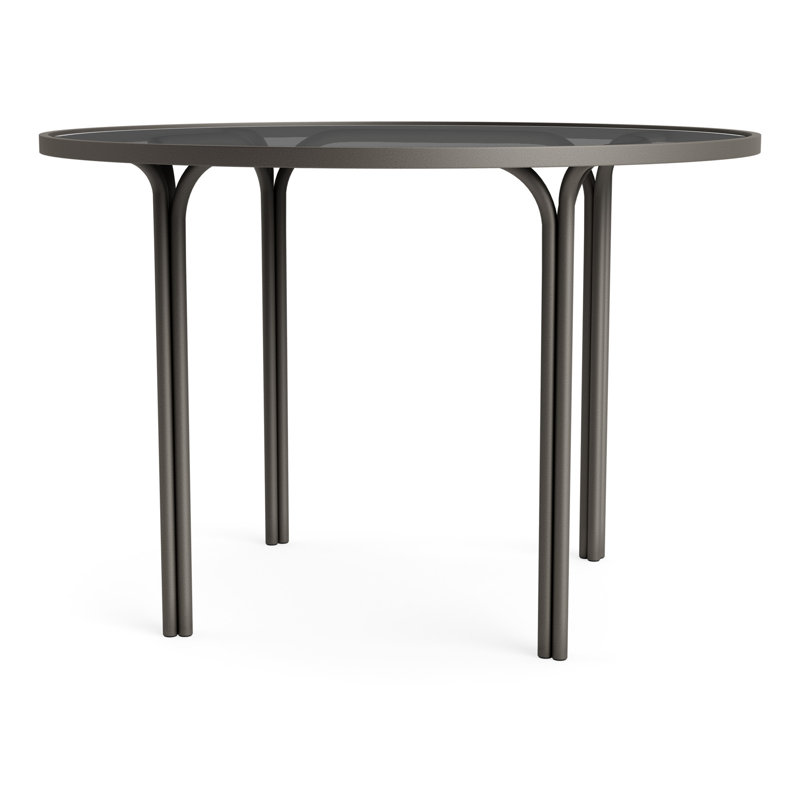 Kantan Outdoor Round Dining Table, Mica