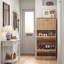 Tall Slim Shoe Storage Cabinet 24 Pair Shoe Storage Cabinet