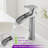 Single-handle Bathroom Faucet with Drain Assembly-78862875