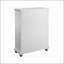 Commode grise à 7 tiroirs d'inspiration bord de mer pour un rangement généreux et une décoration intérieure élégante