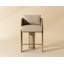 Tabouret de comptoir Baz - beige Napa