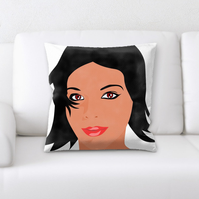 Coussin décoratif beauté