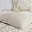 Édredon très grand / très grand taupe - Remplissage lavable à la machine en coton chenille 3 pièces de style ravissant-129576690-129576692