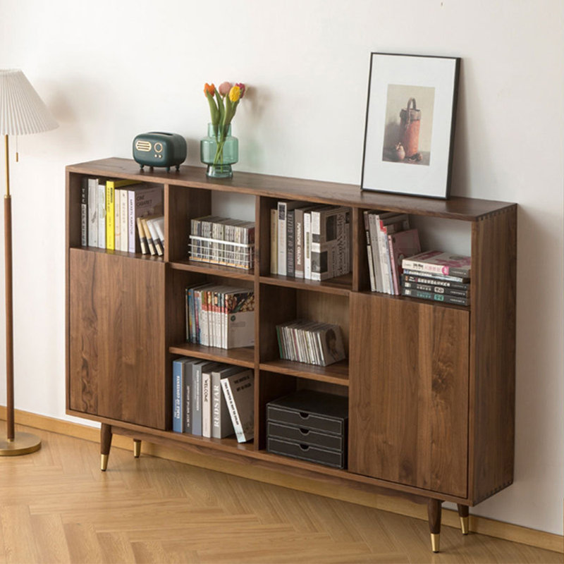 Bibliothèque au design unique, (3 tablettes) H 47,24 po x l 62,99 po x P 13,78 po