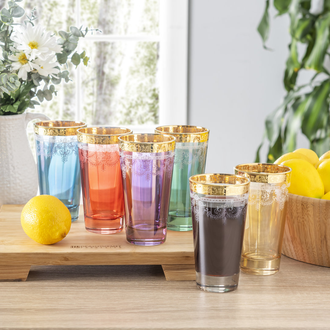 10oz. Highball Glass Set (Set of 6) Lorren Home Trends 