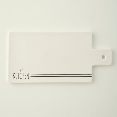 My Kitchen Porcelain Rectangular Cutting Board