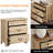 Haikey 94.5" W 3PCS Dresser Set with 9 Drawers, 3 IN 1 Farmhouse Side Table, Bedside Cabinet,Nightstand For Bedroom, Living Room-60406756
