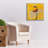 Epic Graffiti 'Buzzing Sweet Notes'  by Carrie Sharp Canvas Wall Art, 26" x 26"