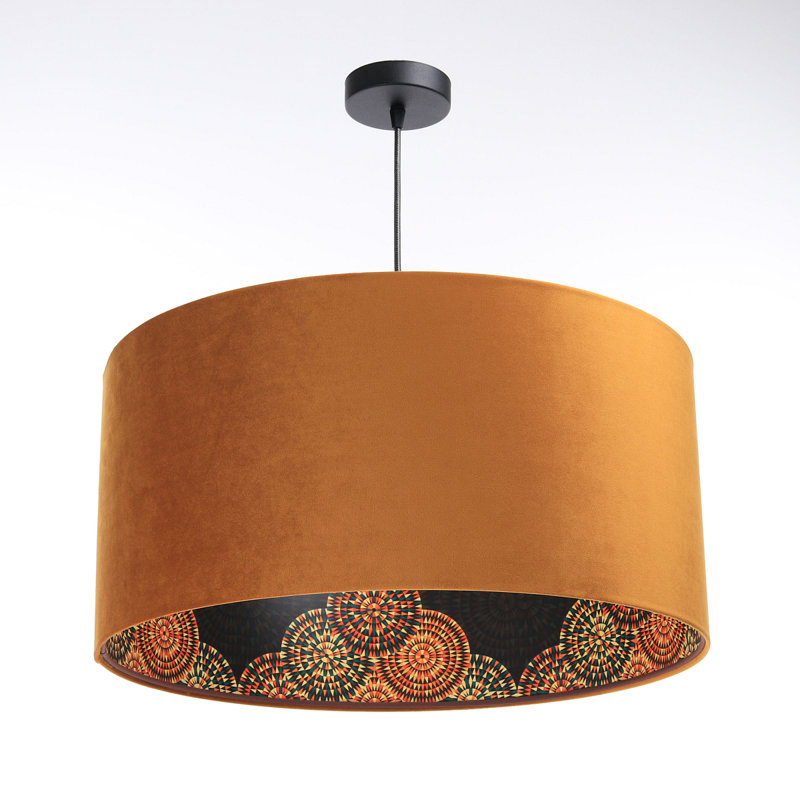 Baxie 1 - Light Drum Pendant, 102 cm x 40 cm	
